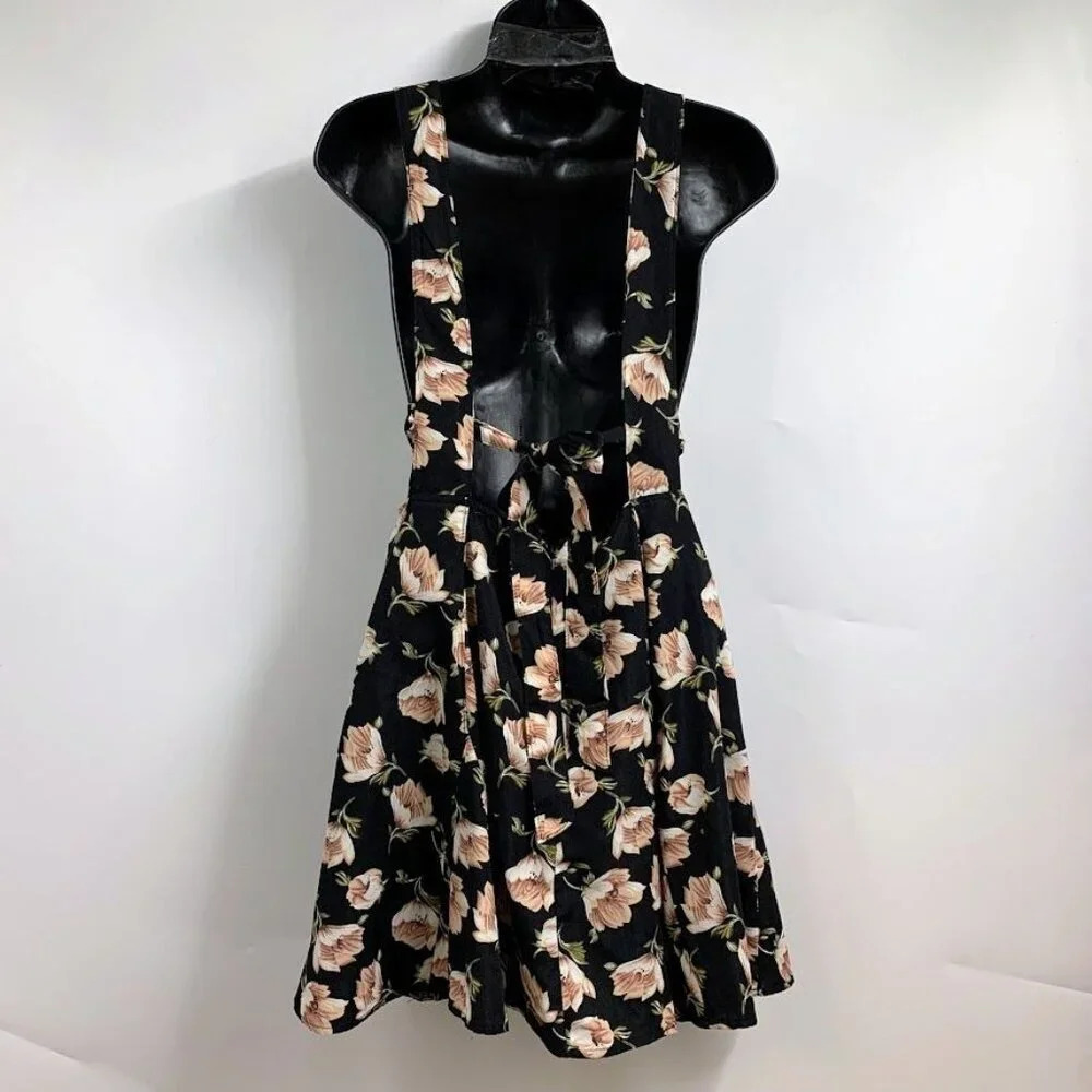 Storia Women's Kalani Floral Fit and Flare Sleeveless Mini Dress Size S - Picture 2 of 16
